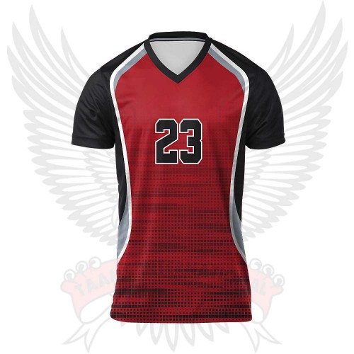 Wholesale Volleyball Jersey Custom Men's Short Sleeve Volleyball Jersey